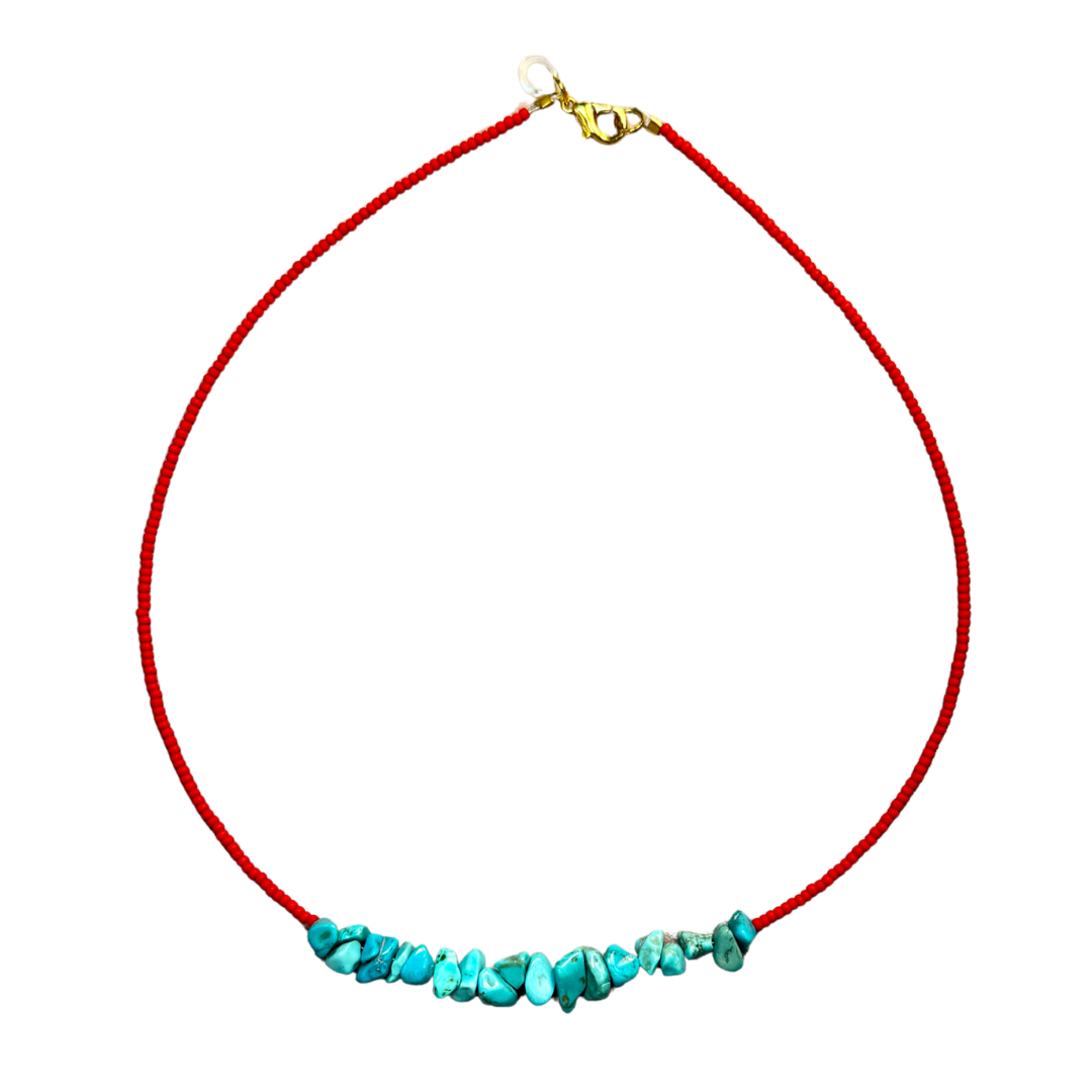 Coralina Necklace - Red