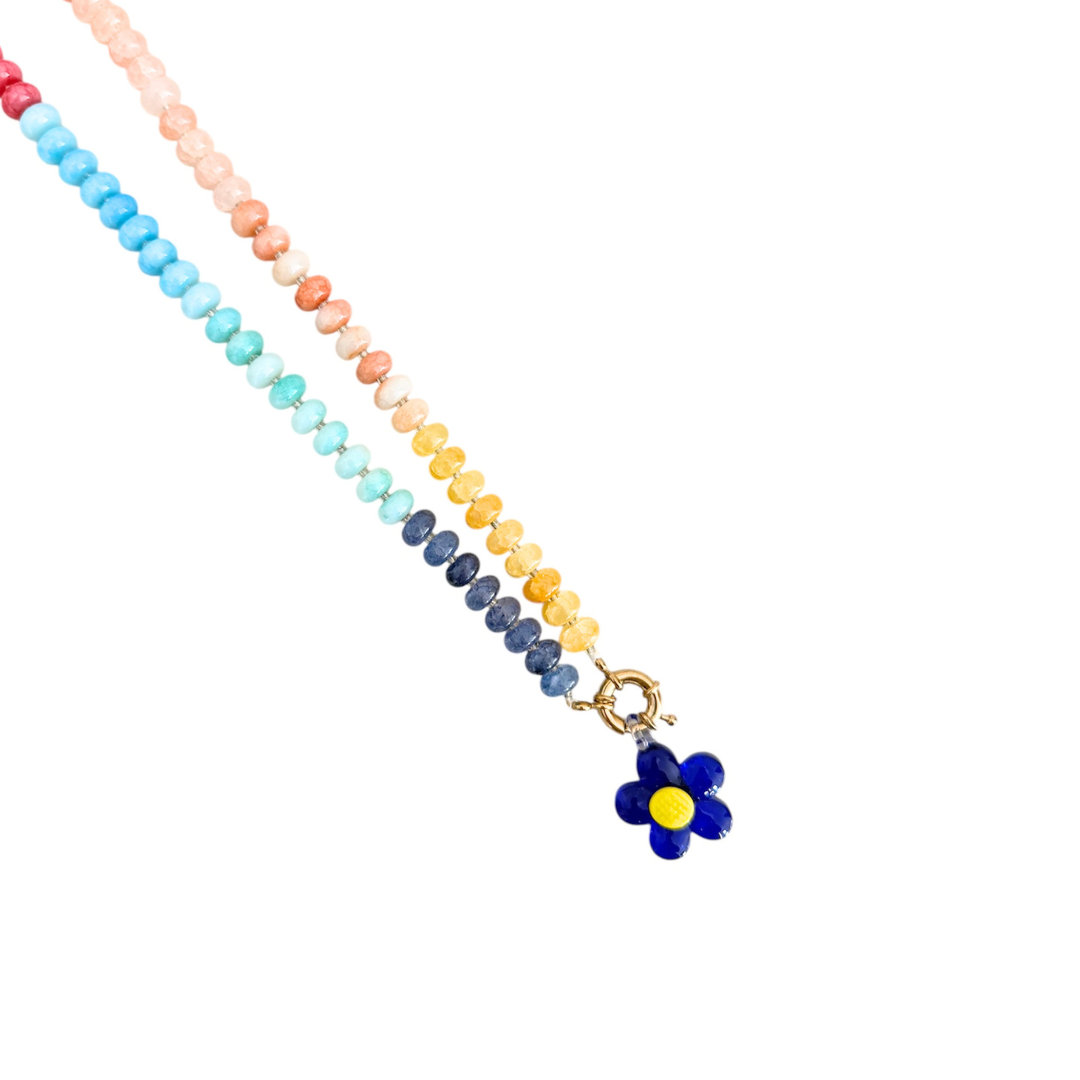 Flora Necklace - Purple