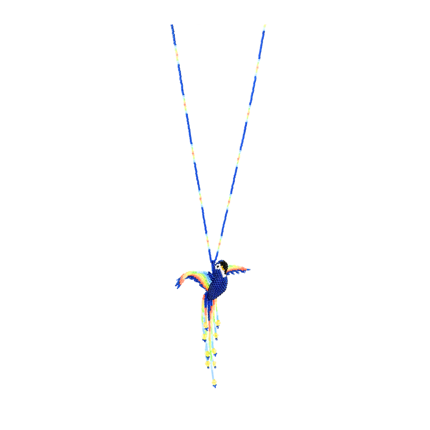 Guacamaya Necklace - Blue