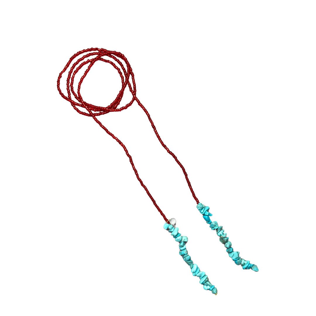 Marea Necklace - Red