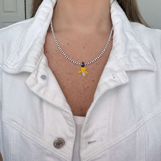 Mini Banana Beaded Necklace