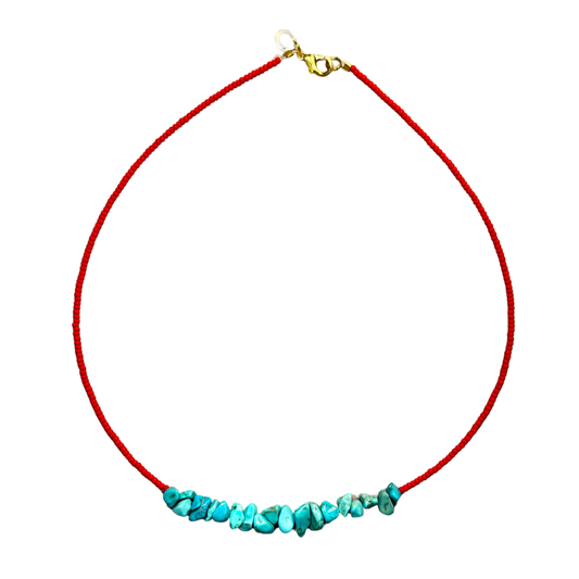 Coralina Necklace - Red