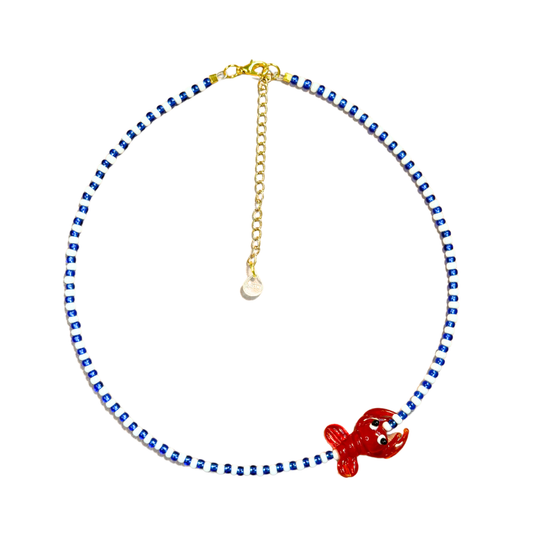 Lagosta Necklace - Blue