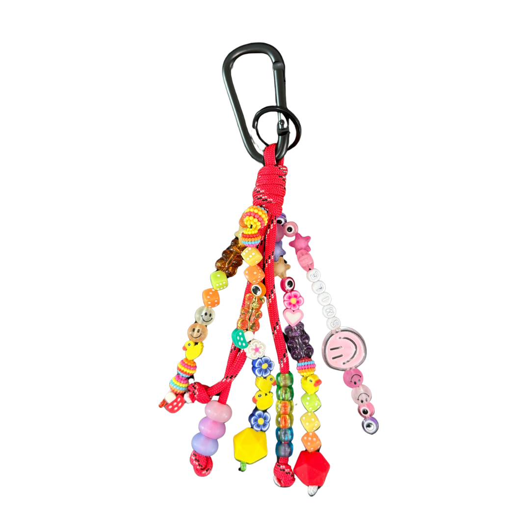 Bag Charm - Red