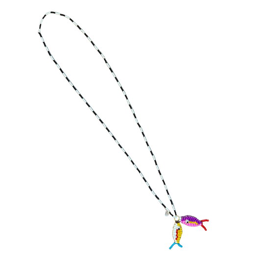 Nemo Necklace - Pink & Yellow