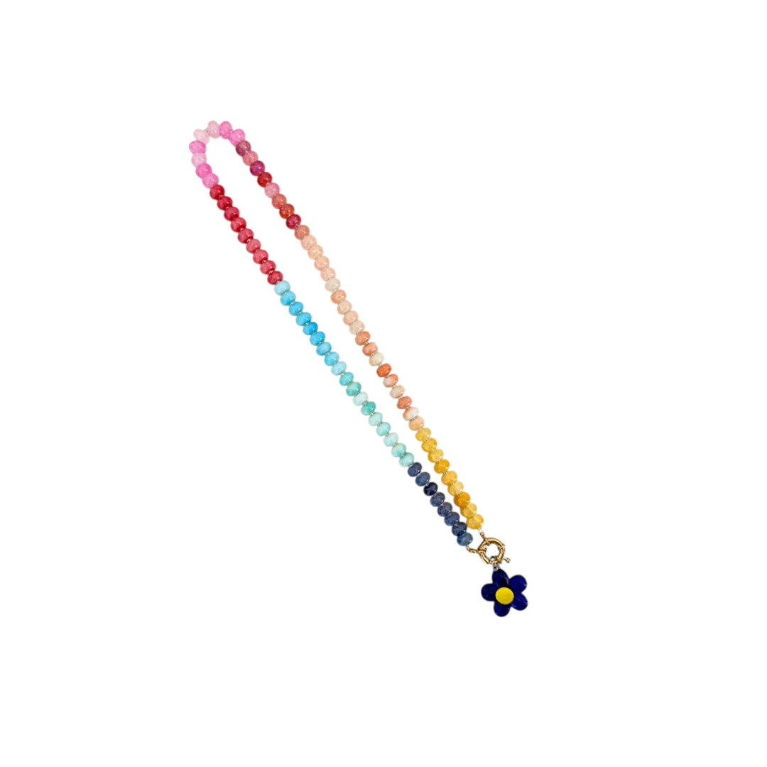 Flora Necklace - Purple