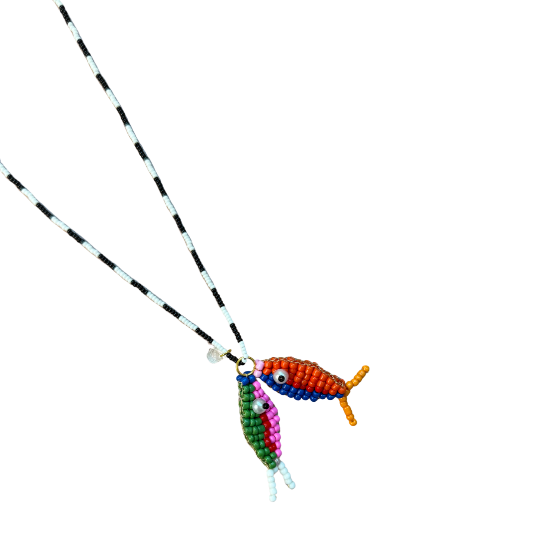 Nemo Necklace - Pink & Orange