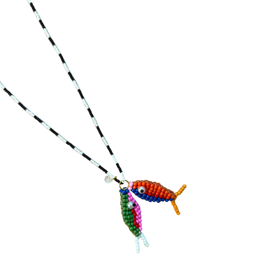 Nemo Necklace - Pink & Orange