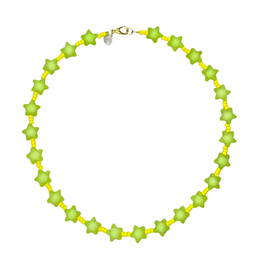 Estrellada Necklace - Green