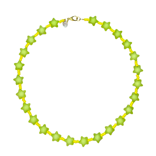 Estrellada Necklace - Green