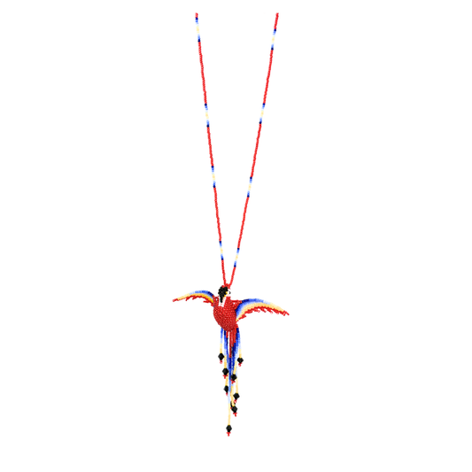 Guacamaya Necklace - Red