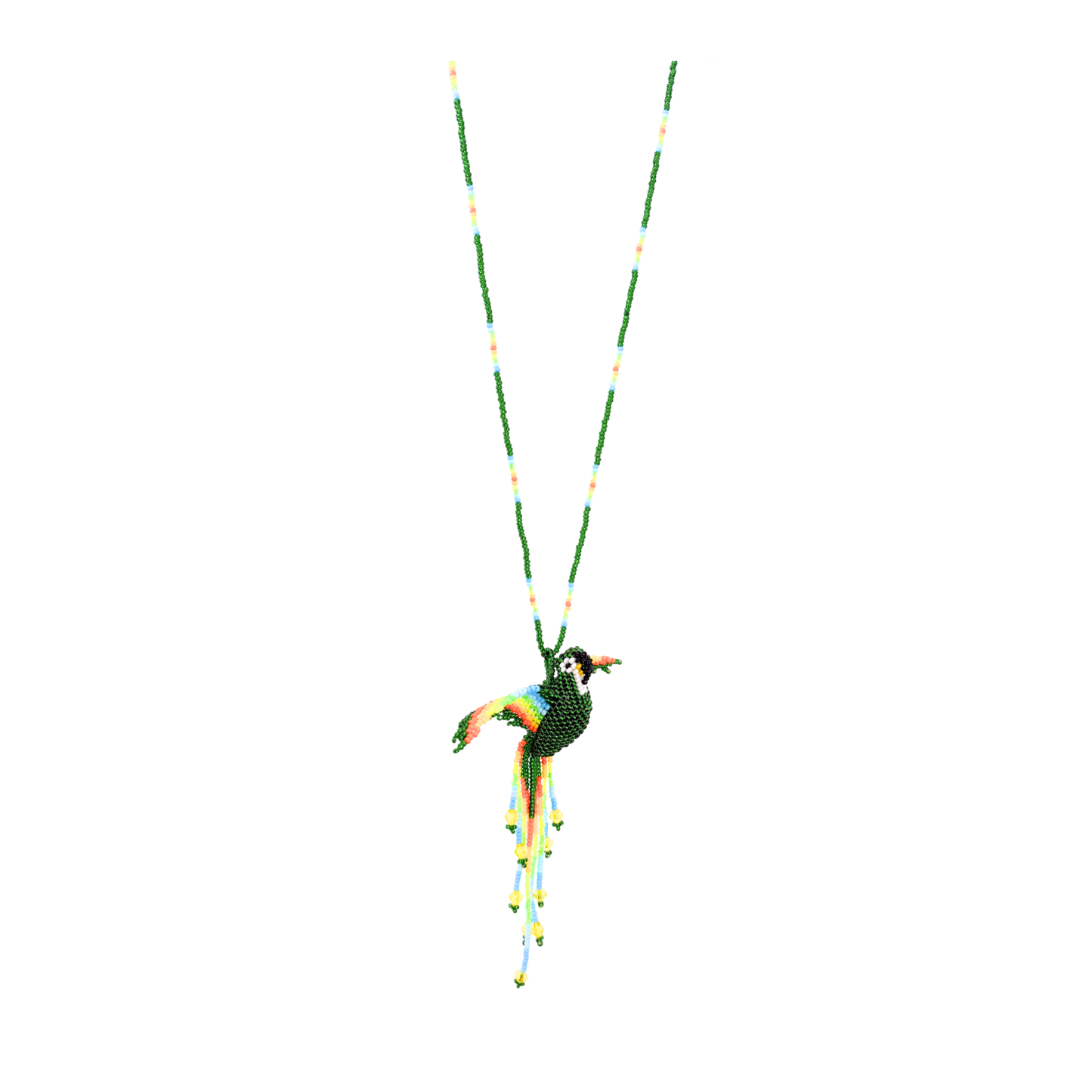 Guacamaya Necklace - Green