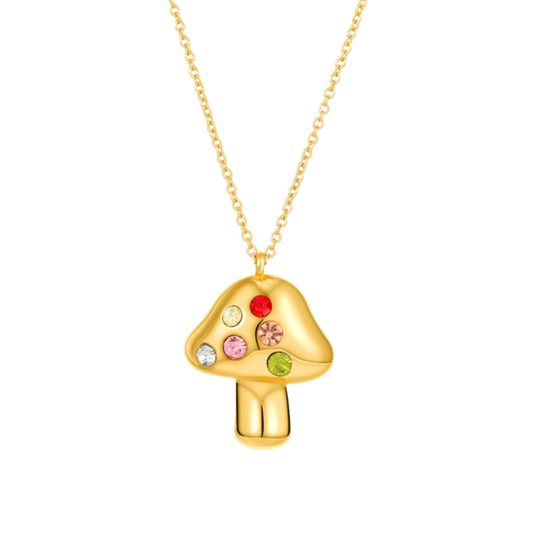 Mushroom Necklace